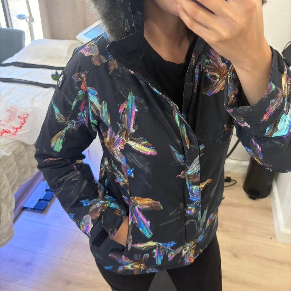 Burton Bennett 2L Black Ski Jacket Girls L / XS